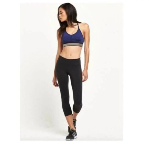 Nike Legend Black Tight Capri Athletic Leggings XS - Picture 1 of 6